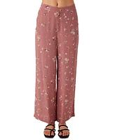 O'Neill Juniors' Rylan Venus Ditsy Wide-Leg Pants