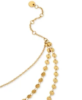 Nadri 18k Gold-Plated Layered Anklet