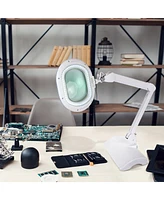 Brightech Lightview Pro Led 2-in-1 Magnifier Floor or Desk Lamp (2.25x) 5 Diopter