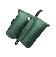 4 Pcs Weight Sand Bag Oxford with Grommet for Outdoor Easy Pop Up Canopy Tent Gazebo Green