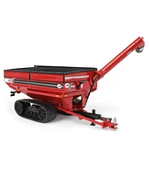 Spec Cast 1/64 Red J&M X-Tended Reach Grain Cart with Tracks