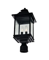 Cwi Lighting Cleveland 2 Light Black Outdoor Lantern Head