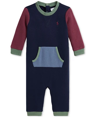 Polo Ralph Lauren Baby Colorblocked Fleece Coverall