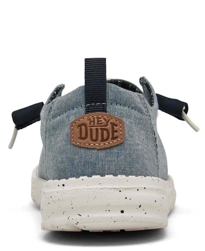 Hey Dude Women's Wendy Chambray Casual Sneakers from Finish Line