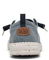 Hey Dude Women's Wendy Chambray Casual Sneakers from Finish Line