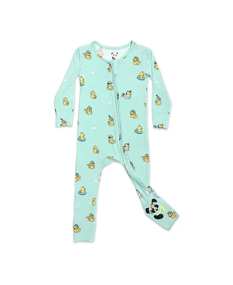 Bellabu Bear Baby Unisex Baby Rubber Ducky Convertible Footie