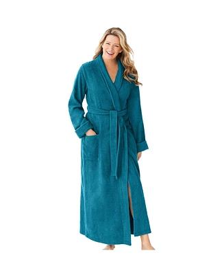 Dreams & Co. Plus Long Terry Robe