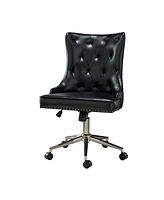 Hulala Home Modern Leo Task Chair with Nailhead Trim