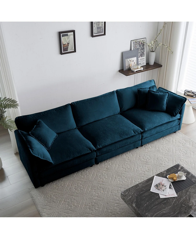 Streamdale Furniture Luxurious 3-in-1 Sofa Comfort, Style, and Versatility