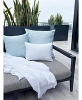 Anaya Home Bay View Blue 20x20 Indoor Outdoor Pillow