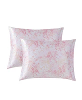 Betsey Johnson Butterfly Garden Satin Piece Duvet Cover Set