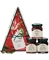 Stonewall Kitchen Holiday Jam Tree Gift Box, 3 Piece Set