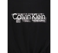 Calvin Klein Big Girls Performance Logo Twist-Front T-Shirt