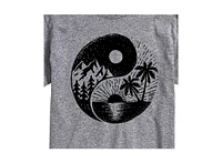 Hybrid Apparel YingYang Men's Short Sleeve Tee