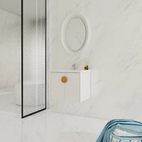 24 Inch Soft Close Doors Bathroom Vanity With Sink, For Small Bathroom