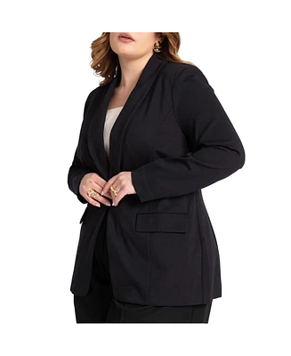 Eloquii Plus Size Nipped Waist Blazer