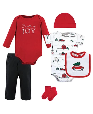Hudson Baby Boys Unisex Cotton Layette Set