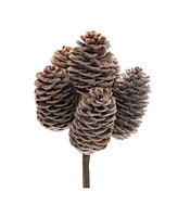 Slickblue Set of 12 Pine Cone Bundles for Seasonal Decor