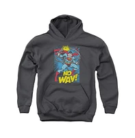 Dc Comics Boys Youth No Way Pull Over Hoodie / Hooded Sweatshirt