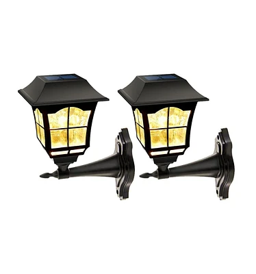 Maggift Decorative Solar Wall Lights - 2 Pack