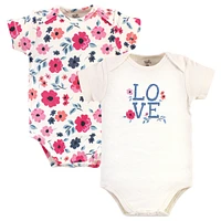 Touched by Nature Baby Girls Organic Cotton Layette Set and Giftset, Bird, 0-6 Months
