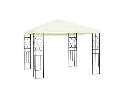 Slickblue 10 x 10 Feet Patio Gazebo Canopy Tent Garden Shelter