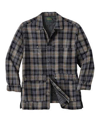 Boulder Creek Big & Tall by KingSize Flannel Full Zip Snap Closure Renegade Shirt Jacket