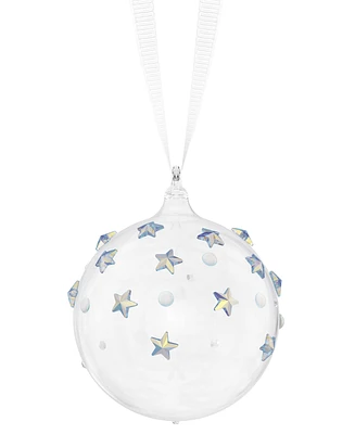 Swarovski Ball with Stars Hanging Crystal Ornament