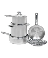 Sedona Kitchen Stainless Steel 8-Pc. Cookware Set