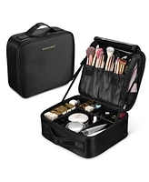 Byootique 10" Makeup Bag Cosmetic Case Storage Handle Organizer Travel Brush