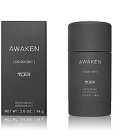 Tumi Men's Awaken [08:00 Gmt] Deodorant, 2.6 oz.