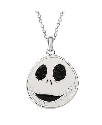 Disney The Nightmare Before Christmas Womens Jack Skellington Necklace Pendant