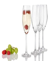 Anchor Hocking Champagne Flutes Glasses, Set of 8