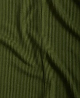 On 34th Women's Long-Sleeve Rib Double V-Neck Top, Created for Macy's
