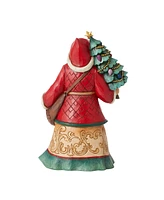 Jim Shore Santa with Tree and Toy Bag Figurine