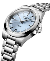 Longines Women's Swiss Automatic Conquest Stainless Steel Bracelet Watch 34mm