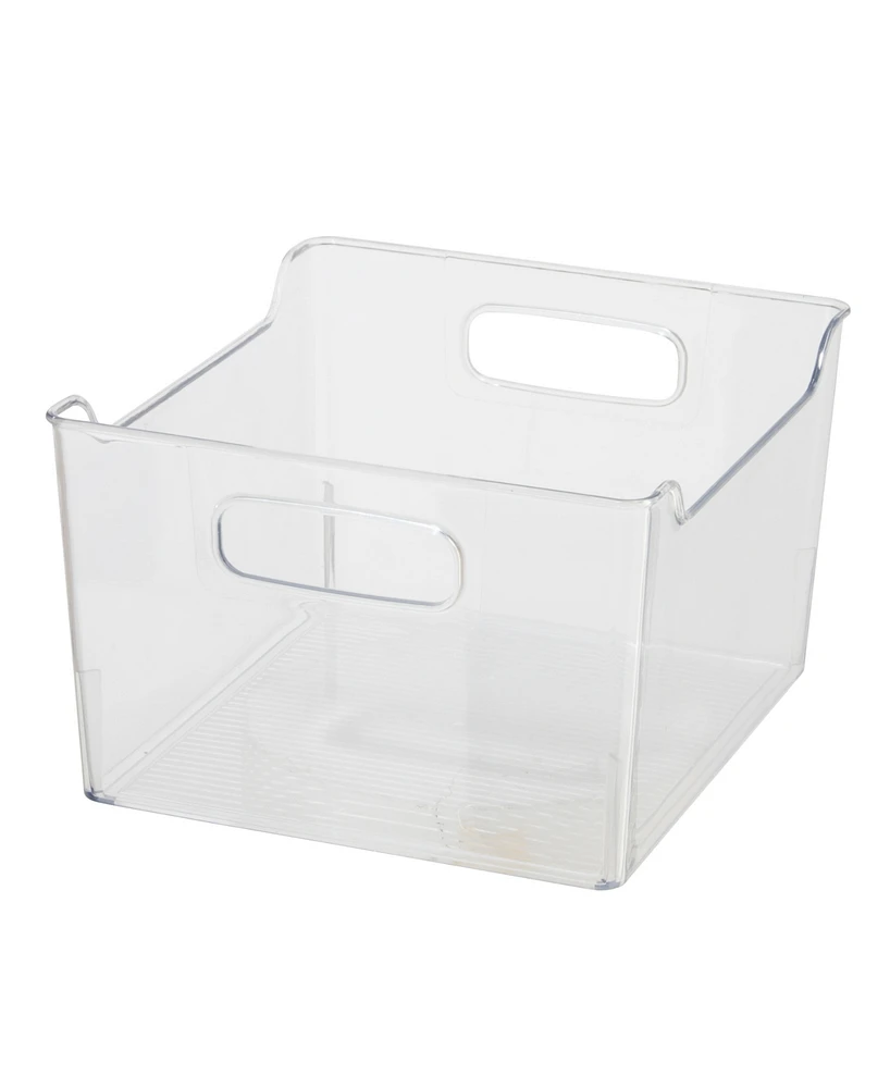 Oggi 9.75" x 9" x 6" Storage Bin with Handles