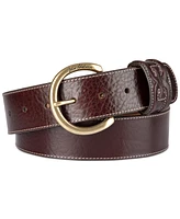 Sam Edelman Women's Glossy Texture Leather Belt