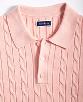 Club Room Men's Knit Polo Sweater, Created for Macy's