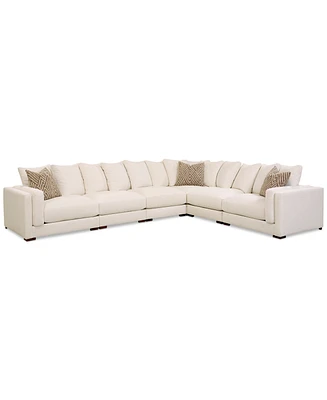 Barlien -Pc. Modular Fabric Sectional