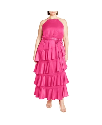 City Chic Plus Joelle Maxi Dress