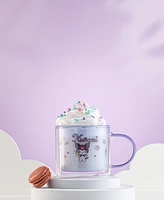 JoyJolt Sanrio Kuromi Double Wall Coffee Mug, Set of 2