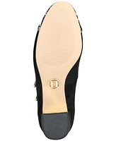 Things Ii Come Women's Mela Luxurious Round-Toe Mary-Jane Block-Heel Pumps