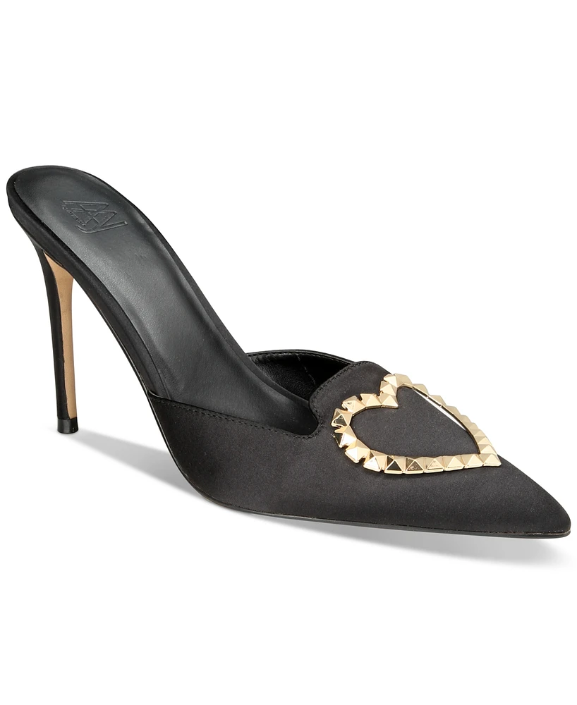 Aaj By Aminah Women's Aviva Heart Mule Pumps