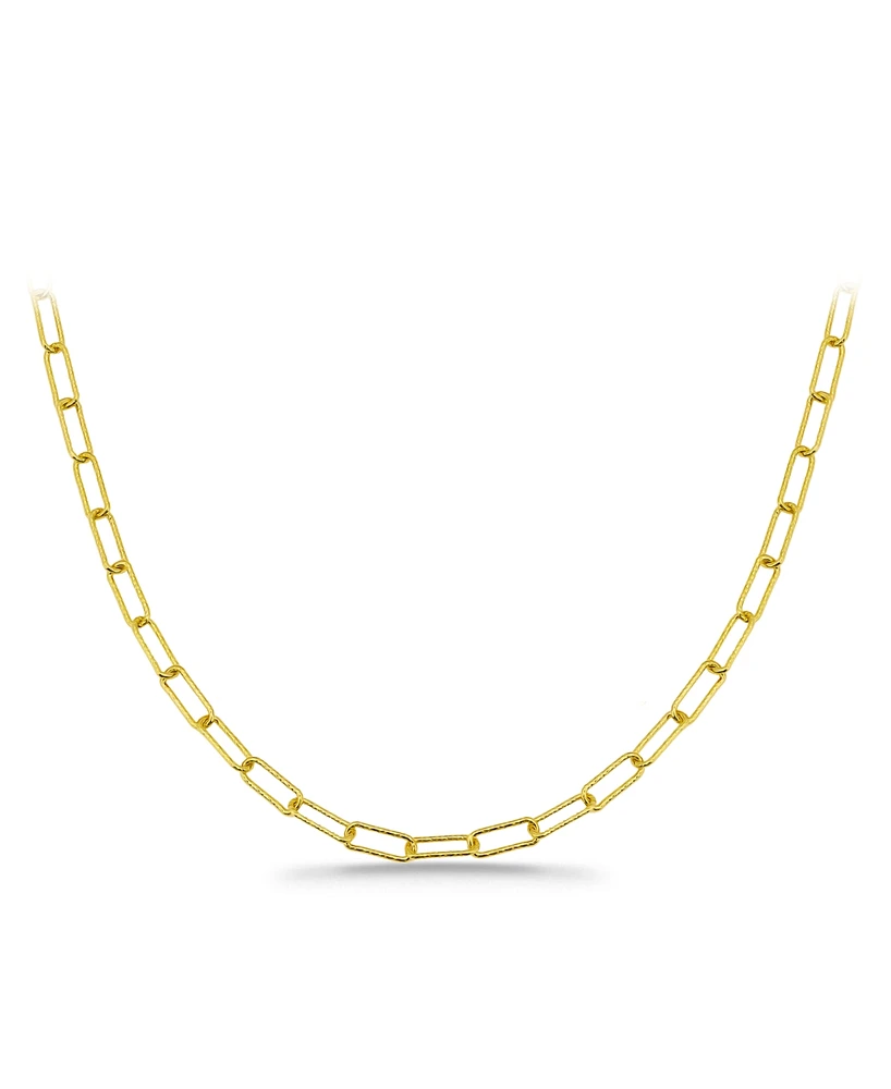 Giani Bernini Paperclip Link 20" Chain Necklace, 18k Gold-Plated Sterling Silver or Silver, Created for Macy's