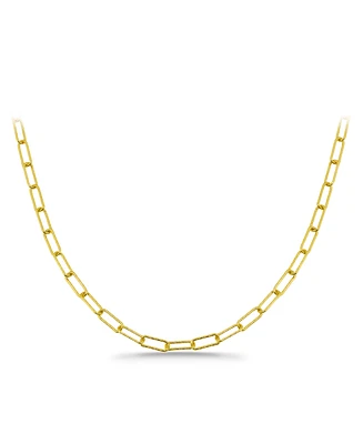 Giani Bernini Paperclip Link 20" Chain Necklace, 18k Gold-Plated Sterling Silver or Silver, Created for Macy's