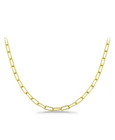 Giani Bernini Paperclip Link 20" Chain Necklace, 18k Gold-Plated Sterling Silver or Silver, Created for Macy's