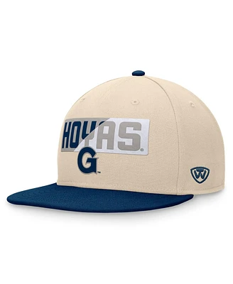 Top of the World Men's Khaki Georgetown Hoyas Goalaso Snapback Hat