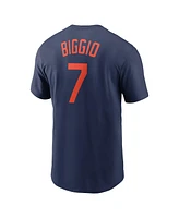 Nike Men's Craig Biggio Navy Houston Astros Cooperstown Collection Fuse Name Number T-Shirt