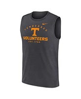 Nike Men's Anthracite Tennessee Volunteers Primetime Legend Lock Up Performance Muscle Tank Top